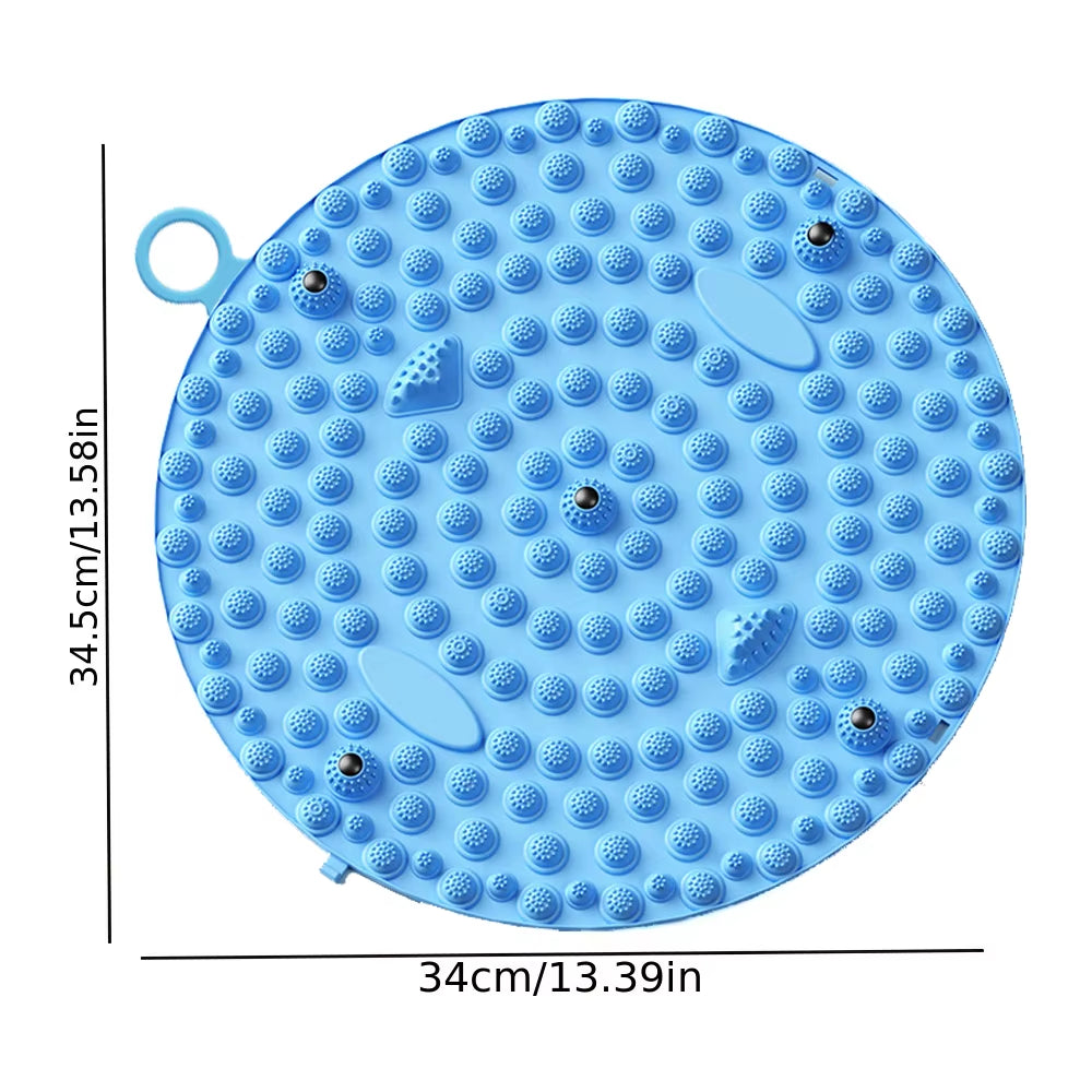 Fingerpressure Board Foot Massage Pad Health Walk Pressure Board Foot Massage Pad Foot Yoga Acupressure Mat Training Accessories